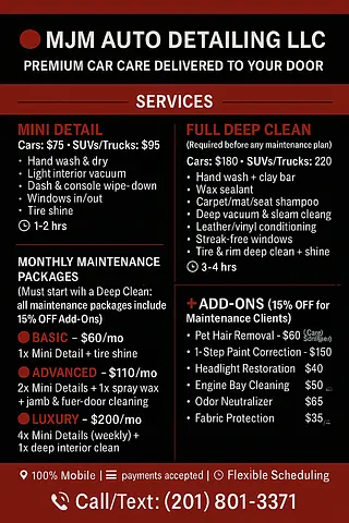 Inside Car Detailing Prices: Unveiling Hidden Costs