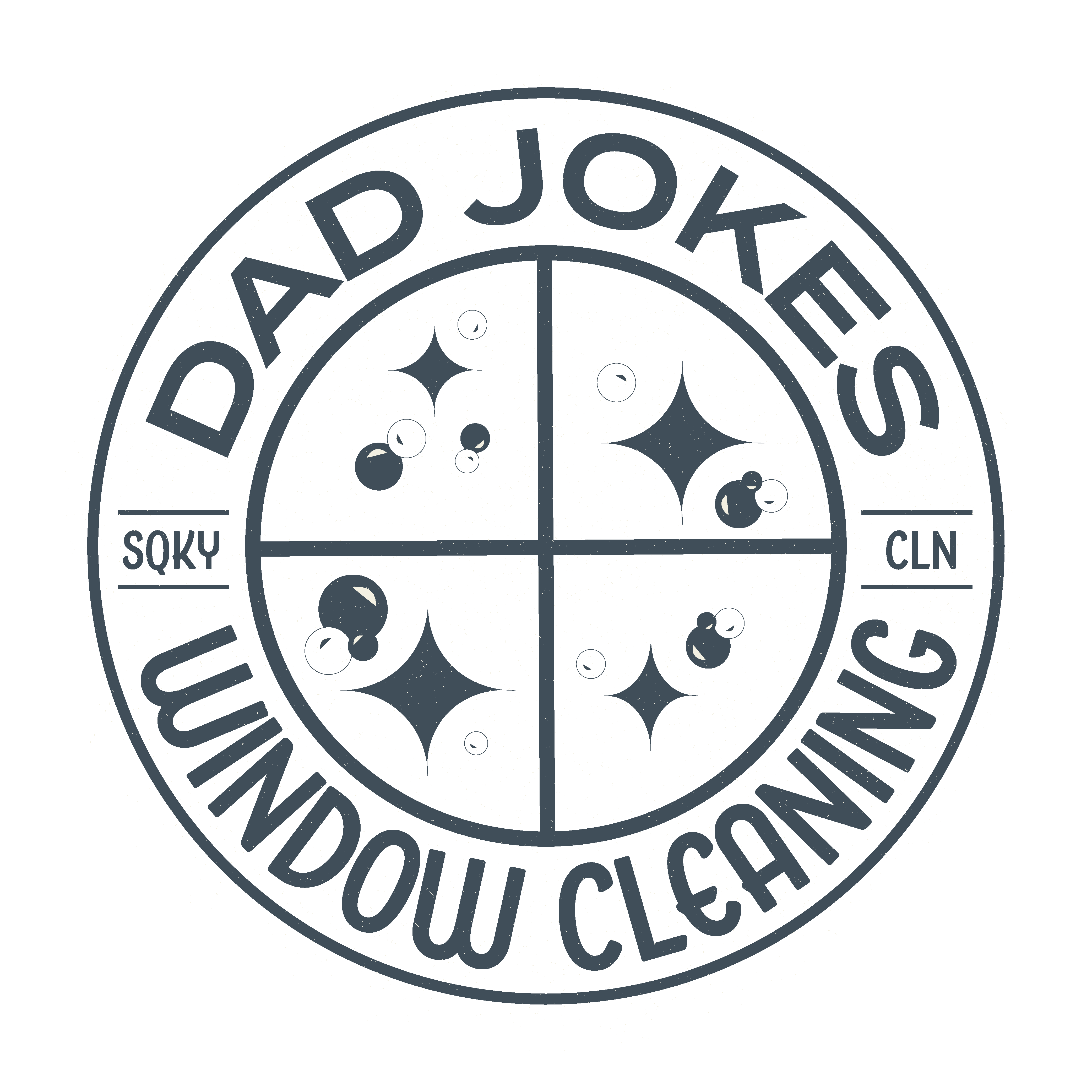 Dad Jokes Window Cleaning's logo
