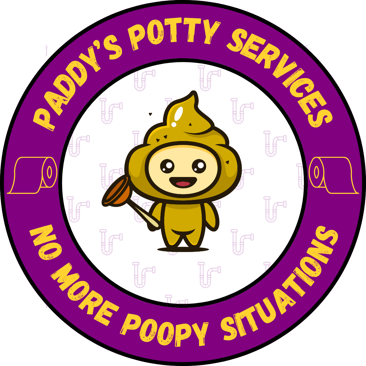 Paddy's Potty Services's logo