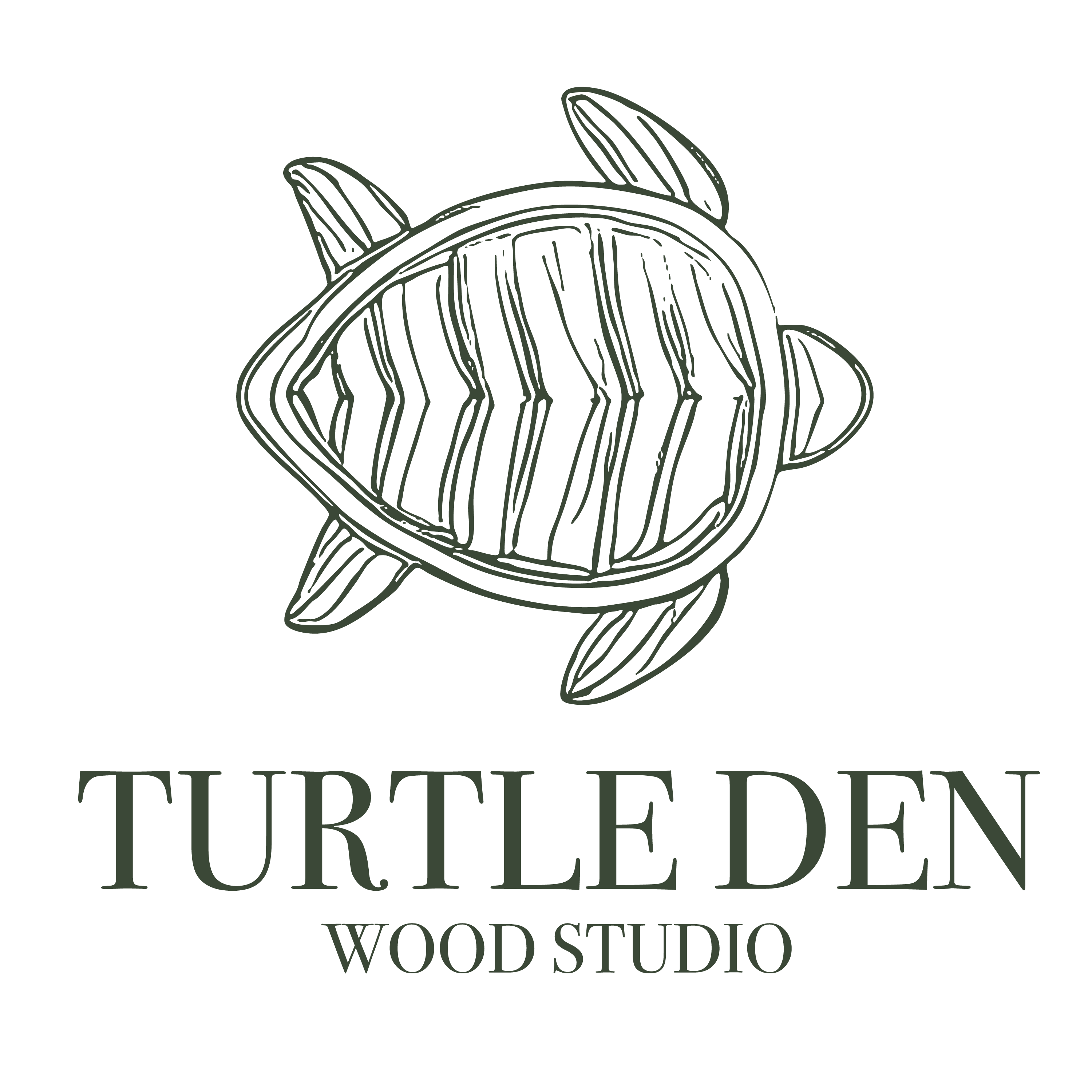Turtle Den Wood Studio's logo