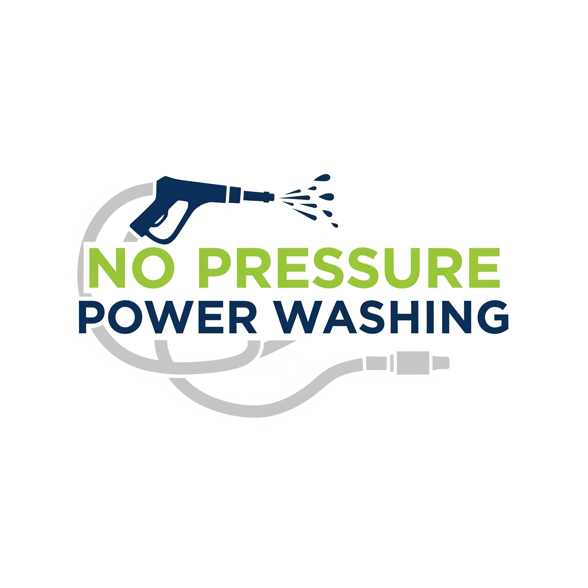 No Pressure Power Washing OKC's logo